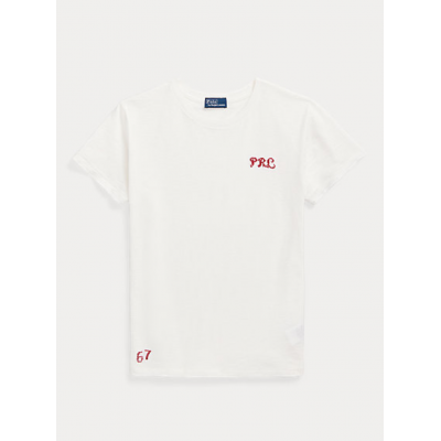 Embroidered Logo Cotton Tee